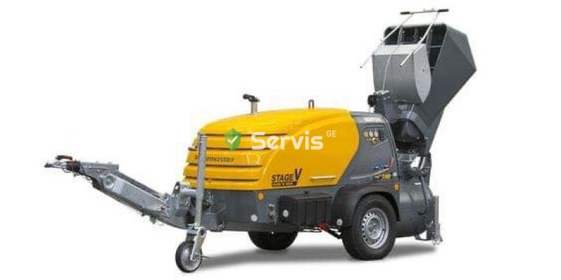 სტიაშკის დასხმა პომპით - პროფესიონალური სერვისის სურათი