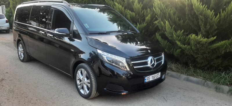 ქირავდება პრემიუმ კლასის მინივენი Mersedes Benz V class მძღოლით