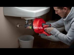 servis.ge კანალიზაციის გაწმენდის სერვისი ელექტრო აპარატით ტროსებით