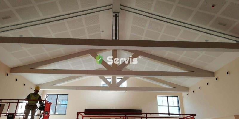 თაბაშირ მუყაოს გიფსოკარდონის და სამალიაროსამღებრო სამუშაოები - პროფესიონალური სერვისის სურათი