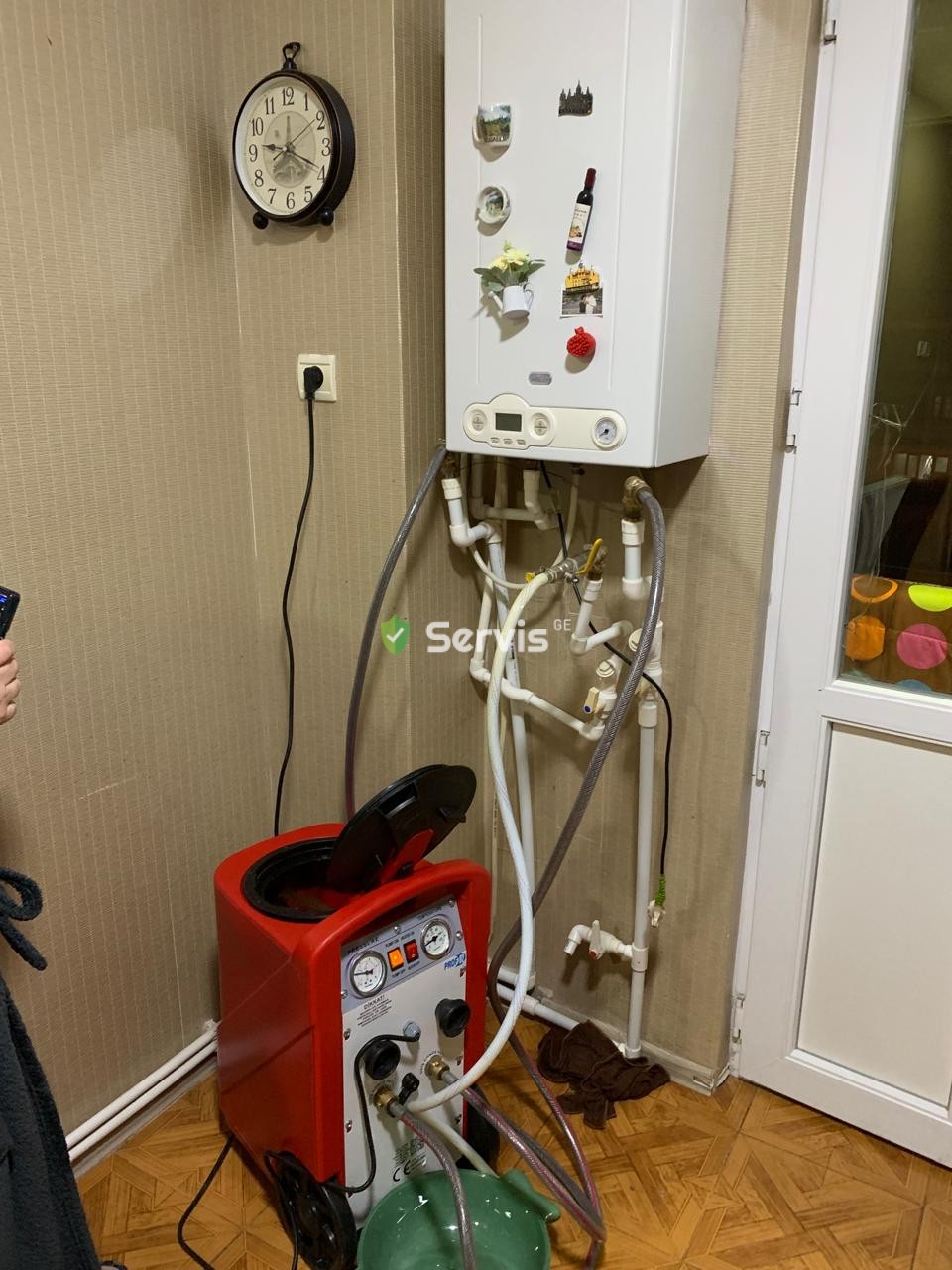 გამორეცხვა რადიატორის