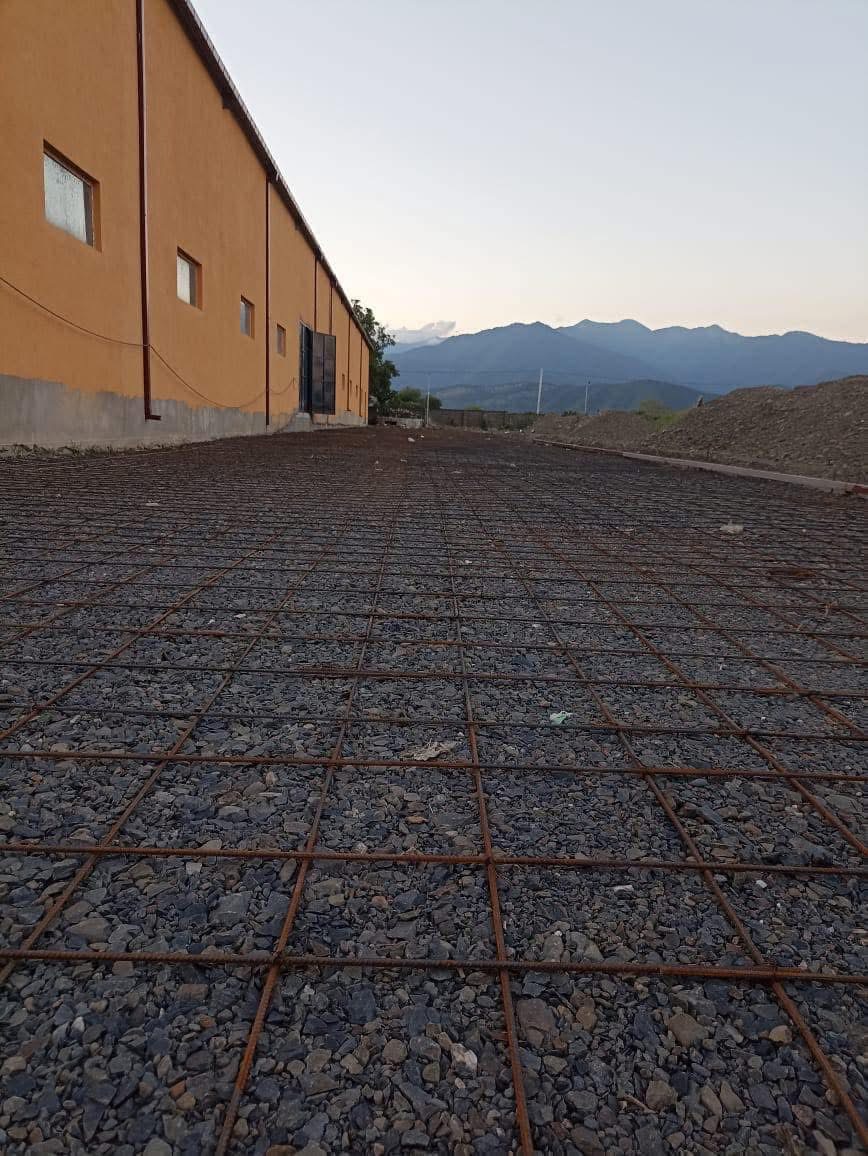 Betonis dasxma  ბეტონის დასხმა