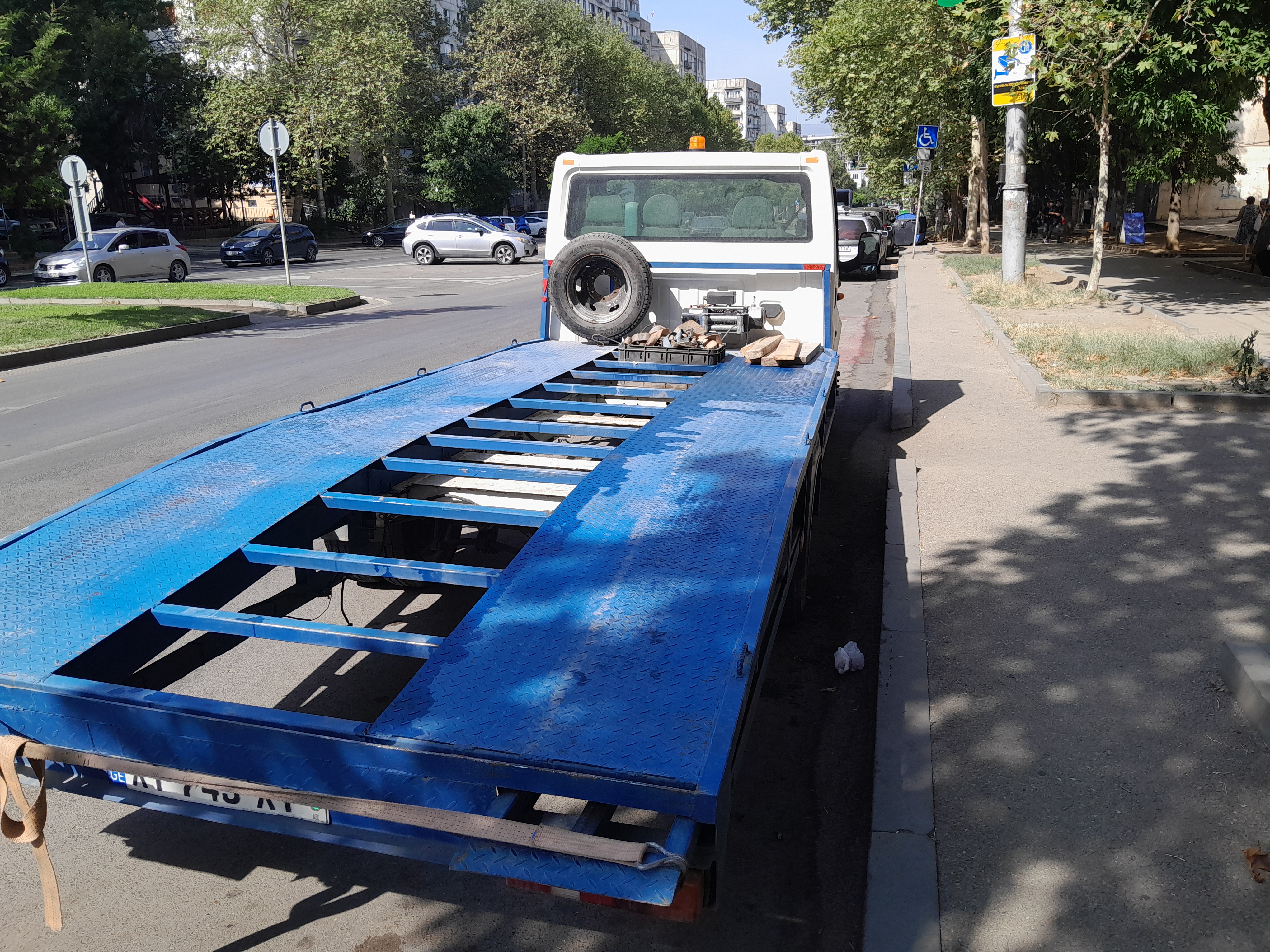 ევაკუატორის  მომსახურება