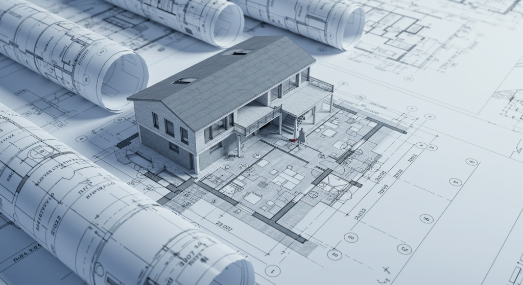 შიდა აზომითი ნახაზი ბინის აზომვა