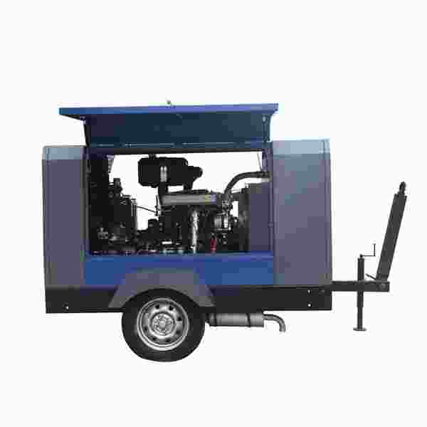 დიზელის კომპრესორი პნევმატური ჩაქუჩით