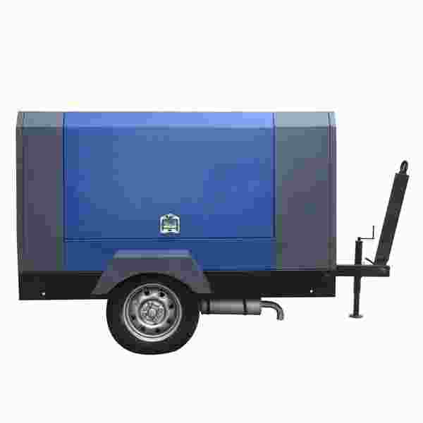 დიზელის კომპრესორი პნევმატური ჩაქუჩით