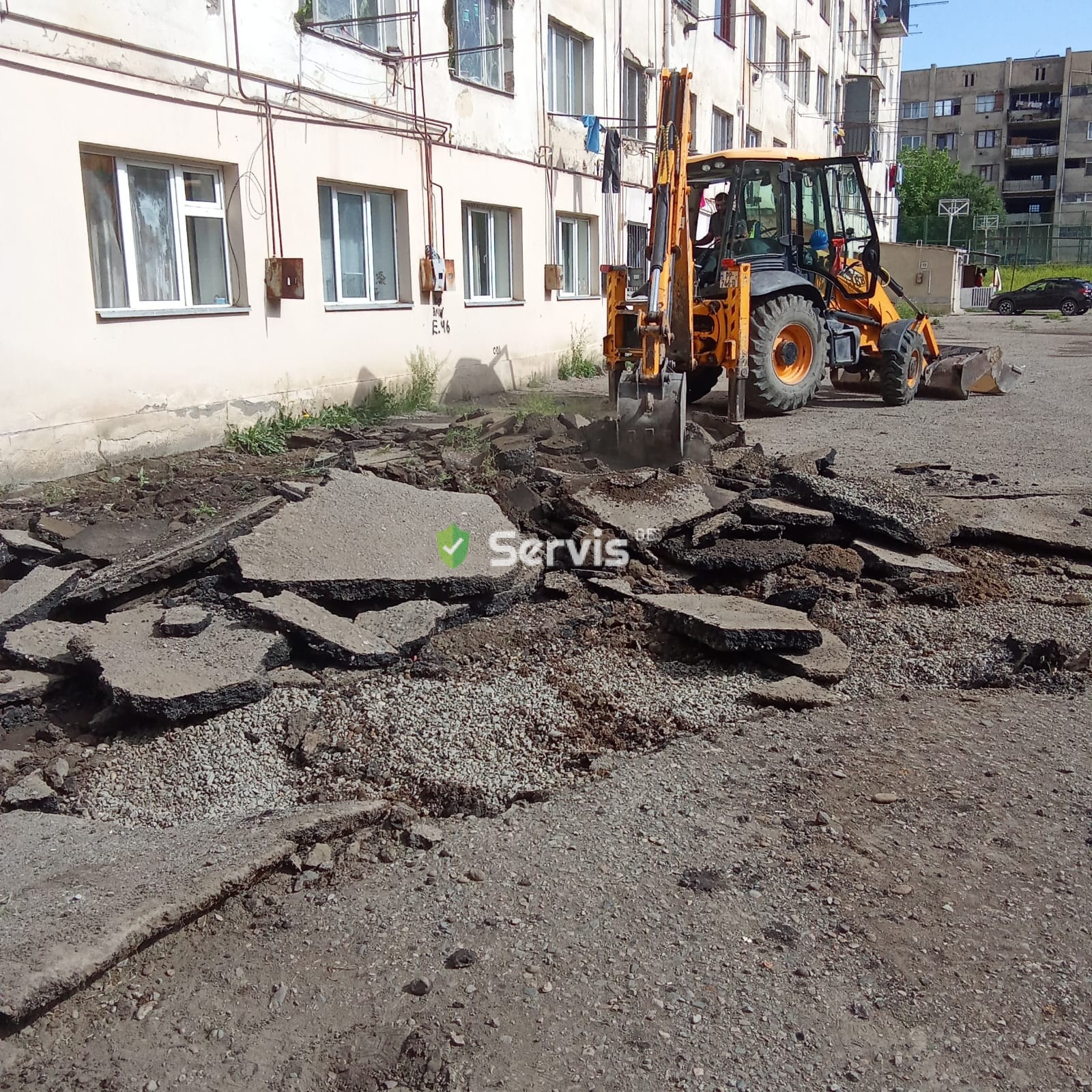 სხვადასხვა სამშენებლო სამუშაოები  Different construction works