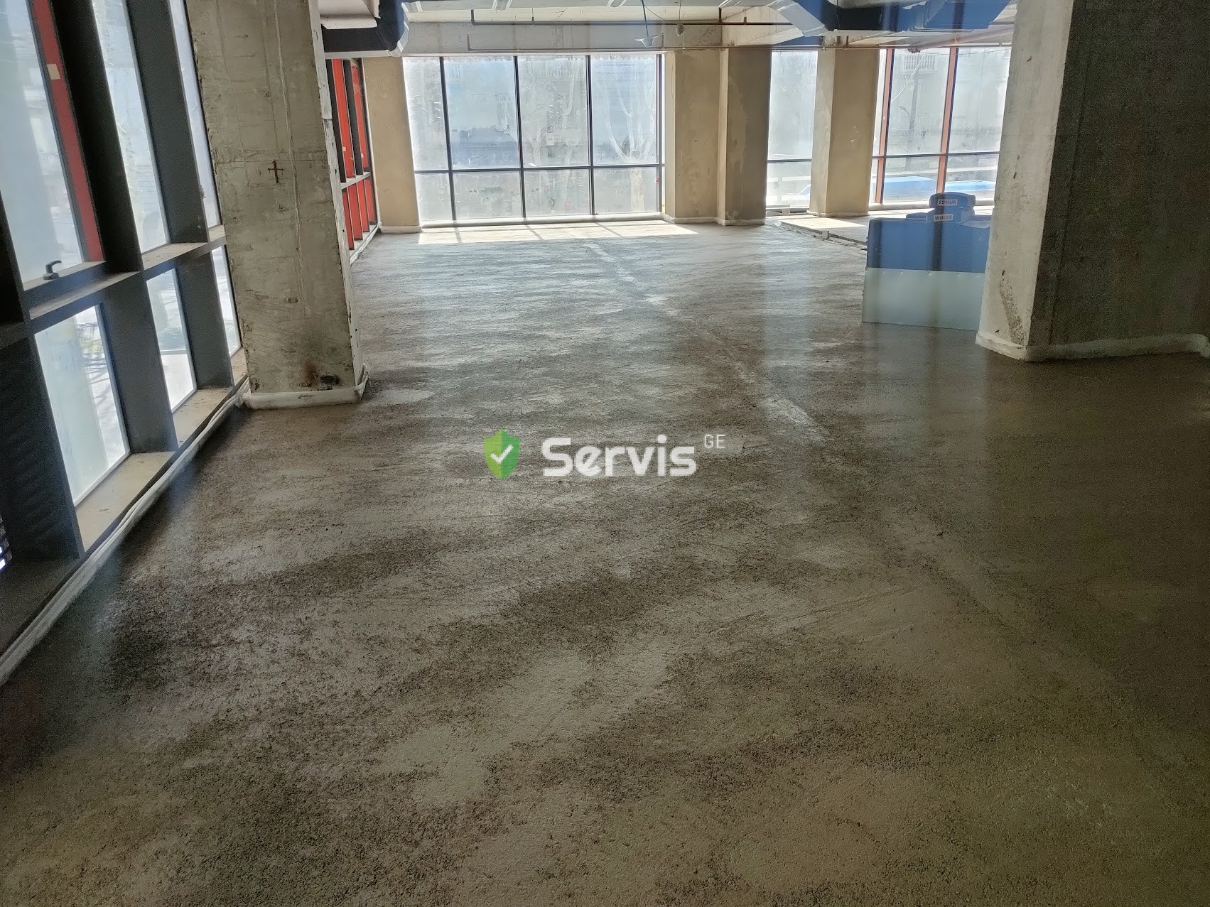 სტიაშკა მოჭიმული იატაკი