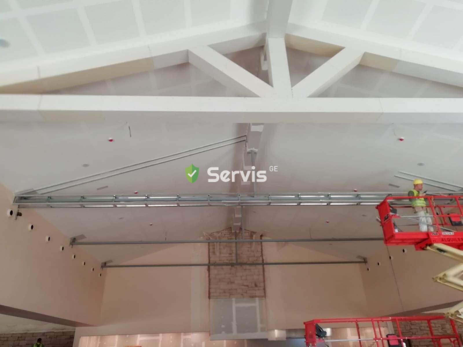 თაბაშირ მუყაოს გიფსოკარდონის და სამალიაროსამღებრო სამუშაოები