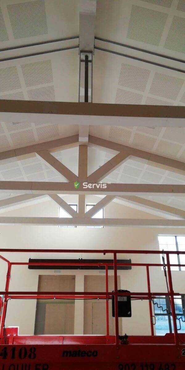 თაბაშირ მუყაოს გიფსოკარდონის და სამალიაროსამღებრო სამუშაოები